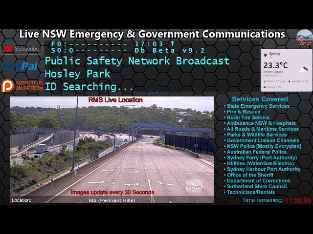 [19/01/26] - Public Safety & Government  Audio -  Greater Sydney & Rural, NSW