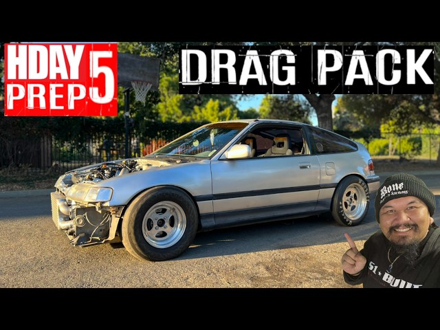 2026 HDAY 10.50 Index Prep 5 : K20 Turbo CRX Fitted On DRAG PACK