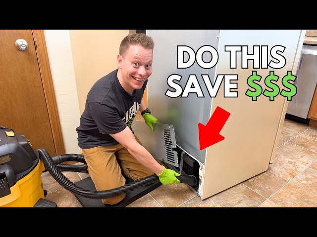 The Best Way to Clean Your Refrigerator Coils!