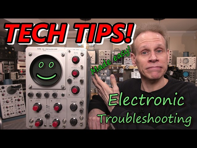 Electronic Tech Tips - Troubleshooting Process And Fault Diagnosis Made Easy!