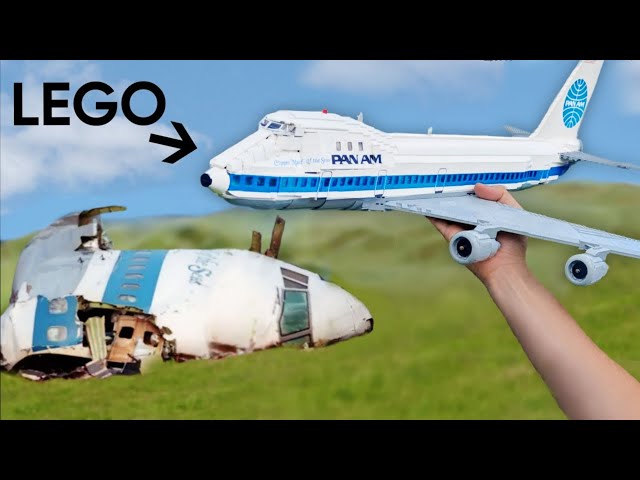 Recreating Plane Crashes Exactly Where they Happened with Lego