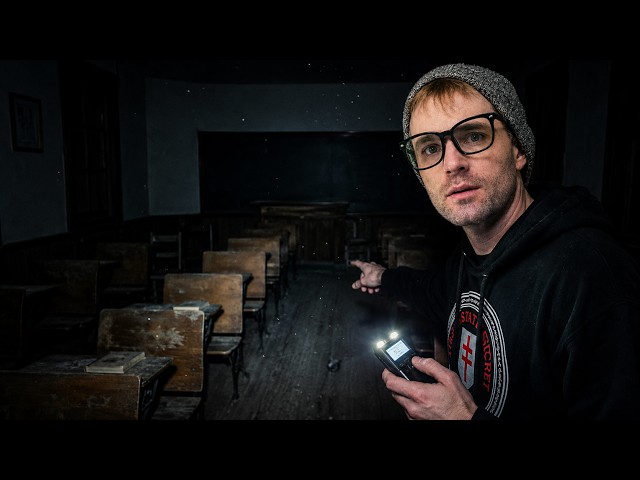 NOCHE DE TERROR en la escuela embrujada: Actividad paranormal real captada