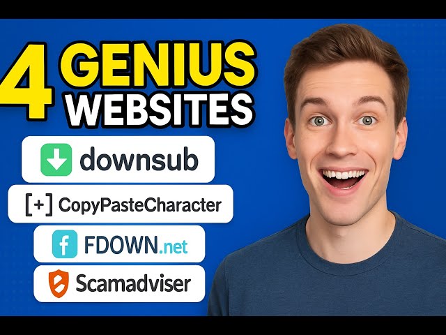 4 Genius Websites You Should Be Using in 2025 | Time-Saving, Creative & Safe Tools