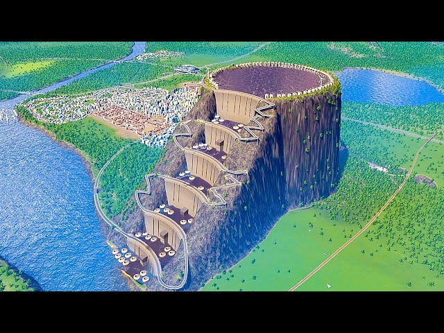 Turning poop into INFINITE POWER in Cities Skylines! 696969 sub special!