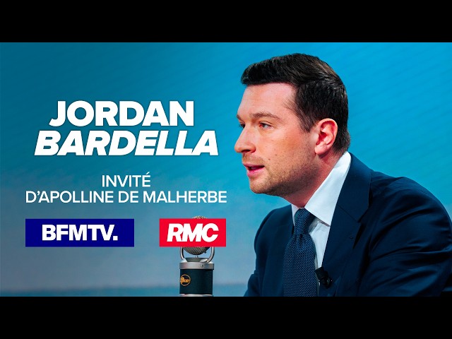 Jordan Bardella on BFMTV: "France is becoming a country where life and celebration are impossible!"