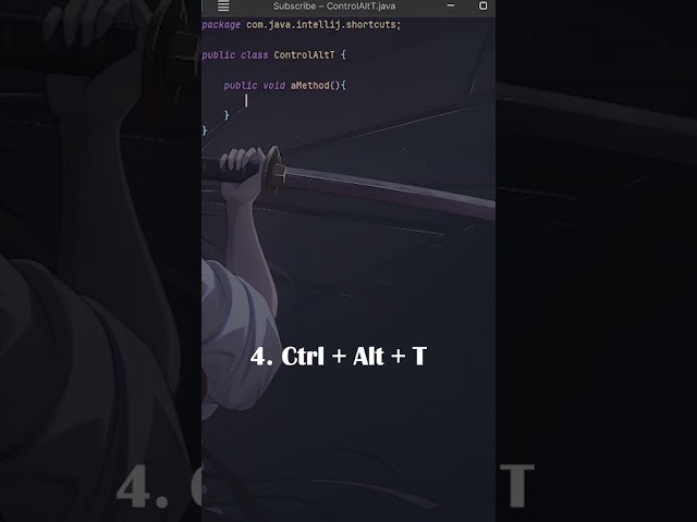 FIVE useful shortcuts in IntellIJ #coding #java #jetbrains #shorts