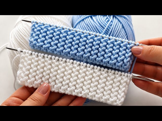 Easy and Stylish Knitting Pattern  Step-by-Step #knitting #crochet #diy 