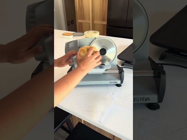Perfectly Sliced Bread Every Time | A Meat Slicer does the Job! #bread
