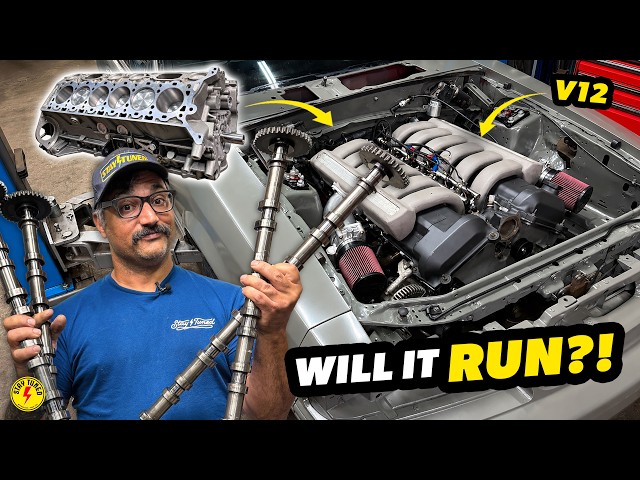 Building a NEW V12 Supercar Engine to Swap into My 5.0 Mustang!