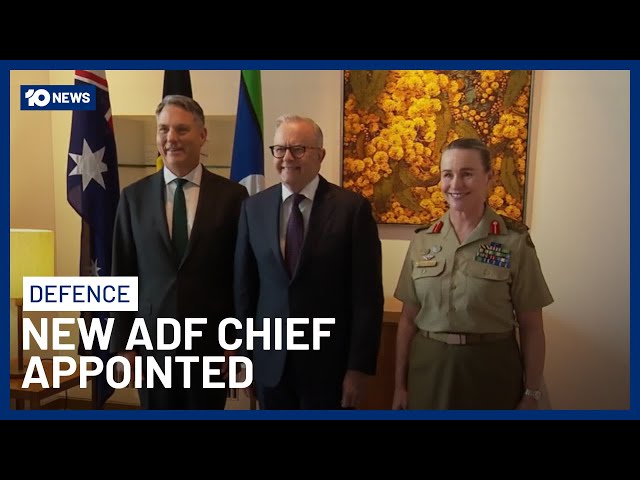 Australian Defence Force Changes Top Ranks With First Female Chief Of Army Appointed | 10 News
