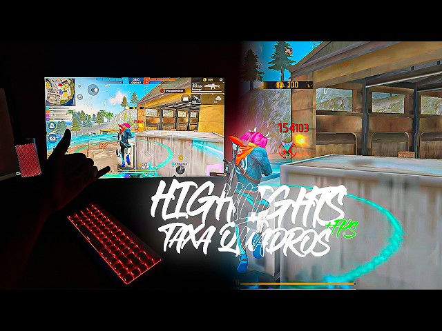 4v4 WAGERED HIGHLIGHTS! 🥋🇧🇷 Free Fire Highlights 1280x720 Ryzen 5 5600 RTX 2060 S