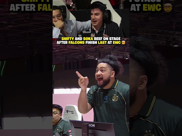 Soka and Shifty get HEATED after losing EWC Finals 😳