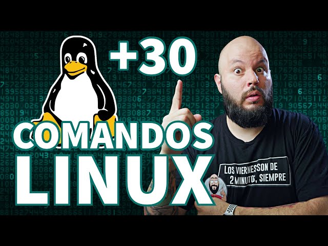 MORE THAN 30 LINUX COMMANDS TO MANAGE YOUR SERVER!