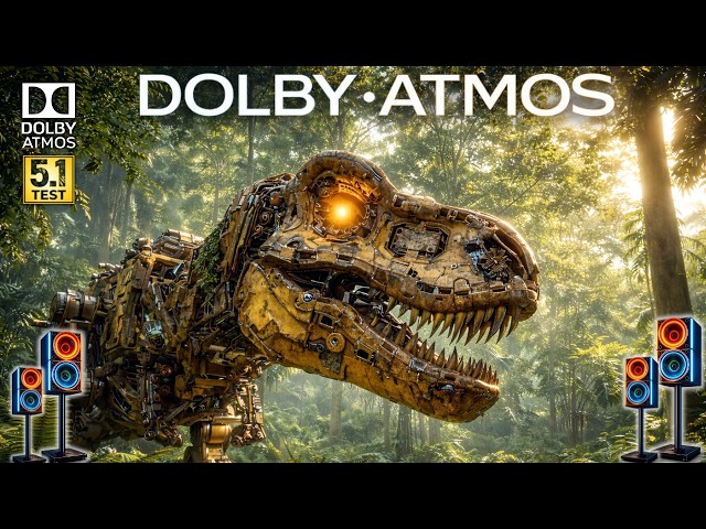 5.1 Dolby Atmos TEST | 360° Nature SOUNDS for Total Relaxation | HDR (8k Ultra HD)