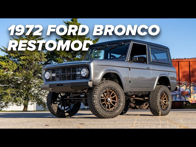 Gray 1972 Ford Bronco Restomod Build