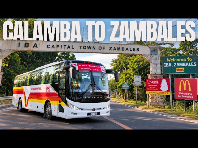 Calamba to Iba, Zambales in 7 HOURS! | HM Transport's newest route