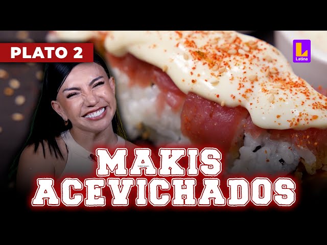 Ceviche-style Makis with Eel-style Sauce | El Gran Chef Famosos