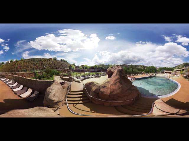 Parque de paleoaventura "Barranco Perdido" en 3D