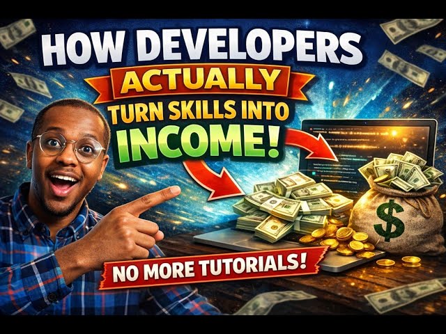How Developers Actually Turn Skills Into Income (Beyond Tutorials)