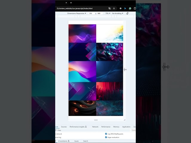 learn responsive grid css #css #shorts #responsive #cssgrid
