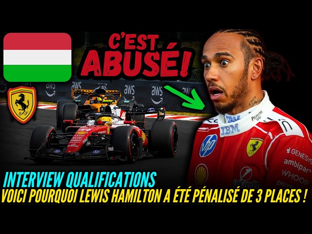 THIS IS WHY LEWIS HAMILTON WAS PENALIZED 3 PLACES! - HUNGARIAN GP