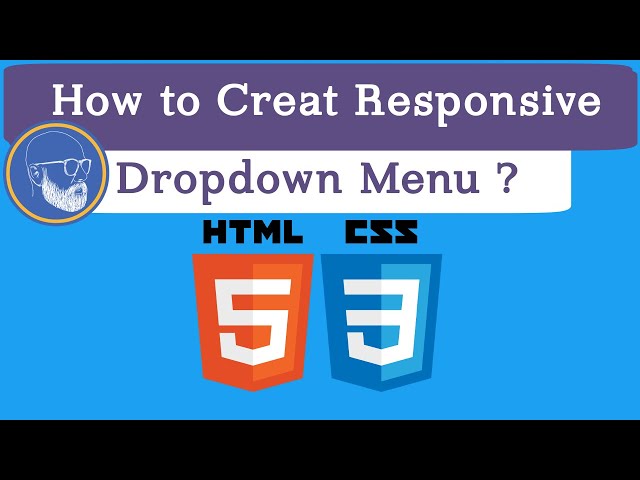An Awesome Responsive Dropdown Menu With Css Grid And Media Queries