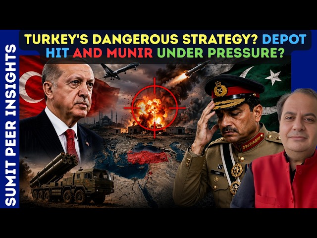Turkey's Dangerous Strategy? Depot Hit And Munir Under Pressure? || SUMIT PEER