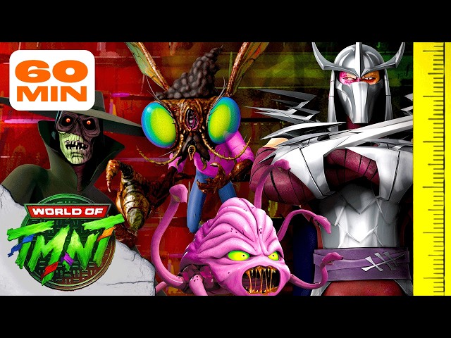 Ranking TMNT Villains by HEIGHT! 📏 TMNT (2012) | Teenage Mutant Ninja Turtles