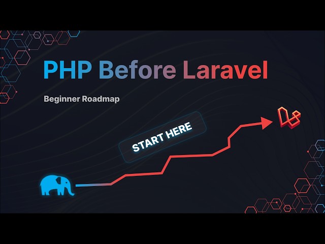 Learn PHP Before Laravel — Complete Beginner Roadmap