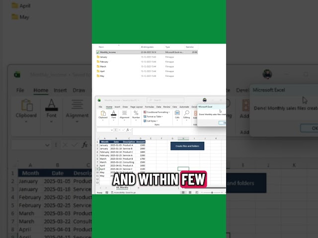 Excel Just Did This Automatically (VBA Magic) #excel #vba #shorts