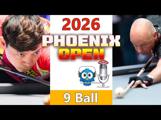 "The Martian" Duong Quoc Hoang vs Ralf Souquet - 9 Ball - 2026 Phoenix Open