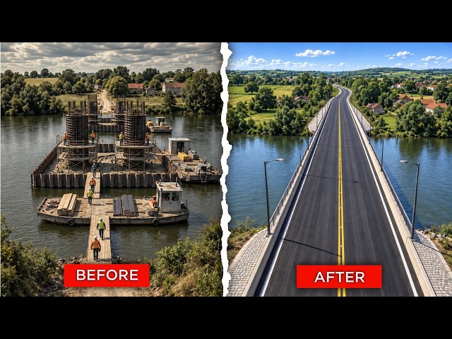 From Foundation to One of the Strongest Bridges: Complete Construction Process to Finished Highway