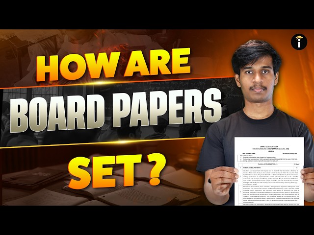 How Board Exam Question Papers Are Prepared 📝 | Full Process Explained 🔍