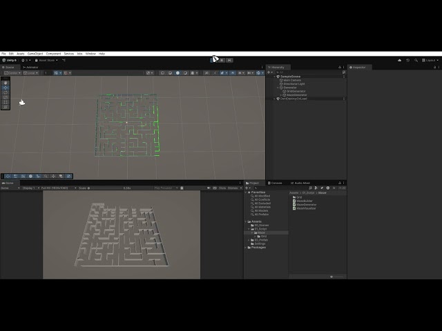 [Maze Runner] Dynamic maze generation using Prim's algorithm
