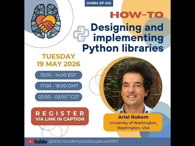 How To Workshop 2026 #2 - Designing and Implementing Python Libraries