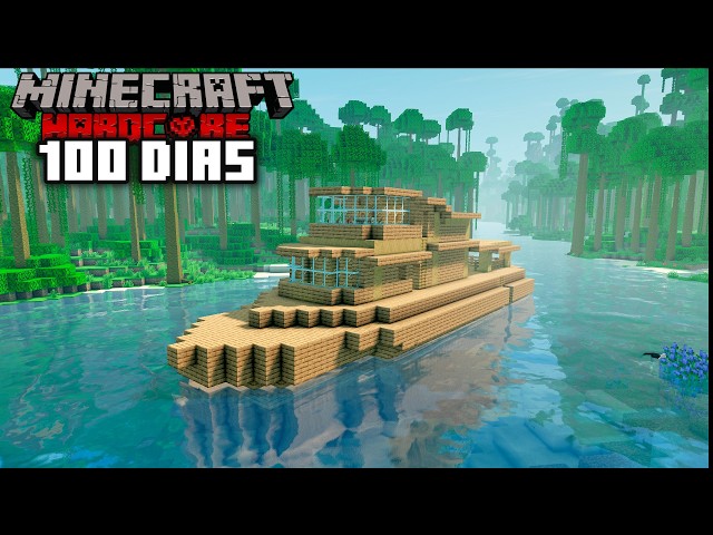 100 Days Lost in the Amazon REALISTIC Hardcore Minecraft