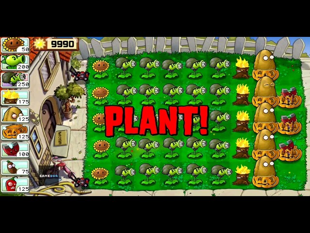 Plants vs. Zombies Survival Day - Mod Gameplay Walkthrough (iOS, Android)