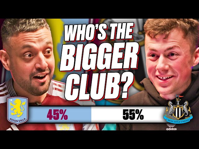Who Do Premier League Fans Hate Most? Villa vs Newcastle | The Table Game