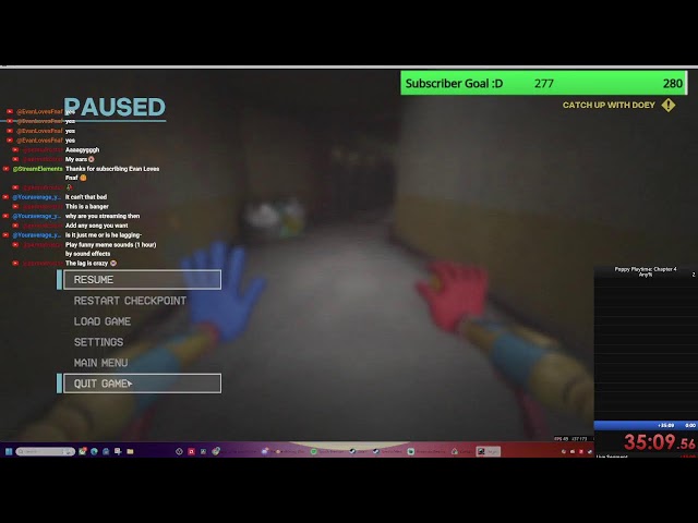 Playing Poppy Playtime But Every 5 minutes you add something on my stream.