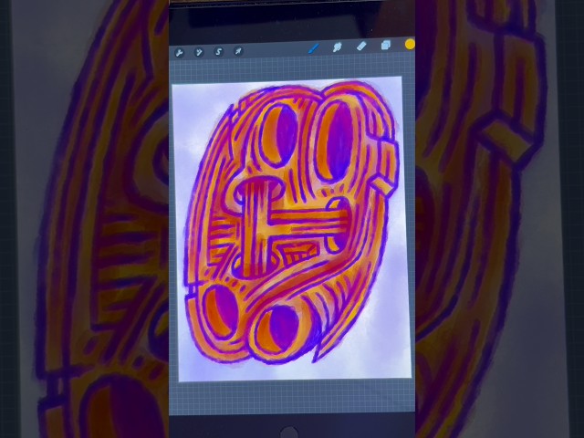 Drawing abstract art potraits | Geometrical Interdimensional Drawings | The Angular Soul