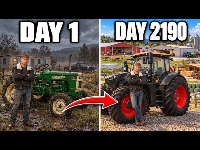 I SPENT 6 YEARS BUILDING A FARMING EMPIRE FROM $0 (FULL MOVIE)