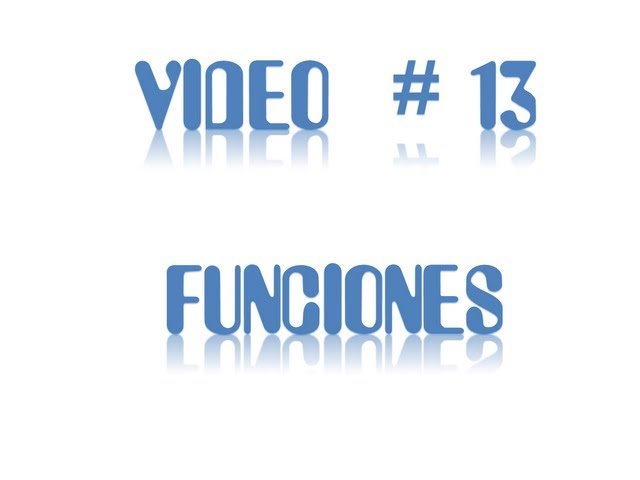 #13 introducción alas funciones en c paso a paso con dev c++