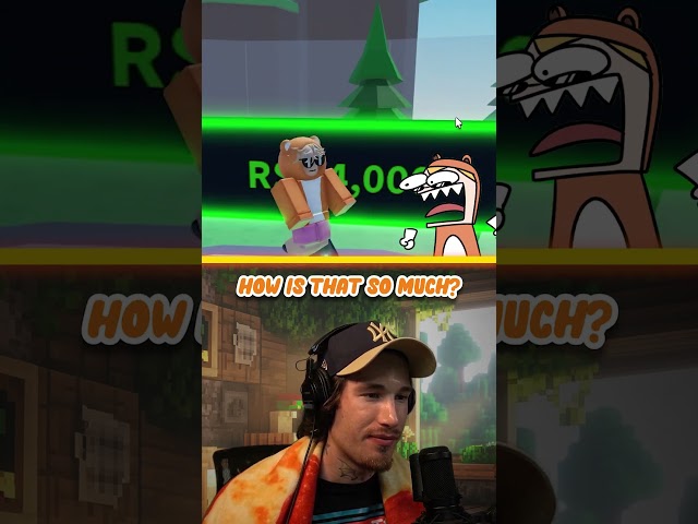 How many ROBUX does it cost?? #roblox #robux #memes #funny #robloxmemes #robloxshorts #gaming