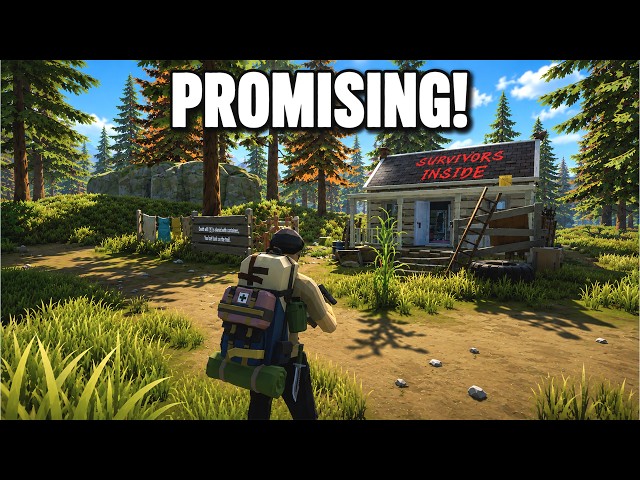 DAY 1 in This BRUTAL New Open World Zombie Survival Game...