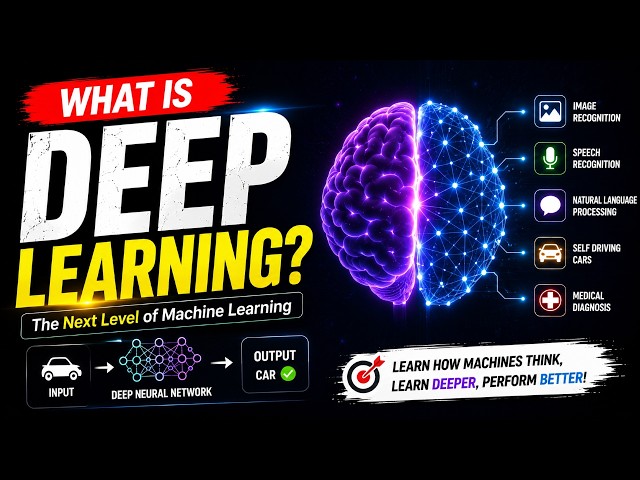 Deep Learning in 12 Minutes | Explained Simply for Beginners