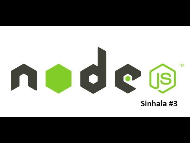 Node js in sinhala  #3 | Node js folder structure