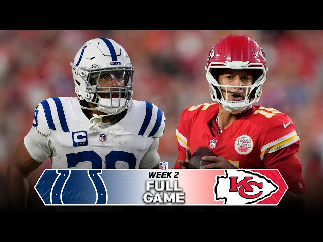 GAME OF THE WEEK! Indianapolis Colts vs. Kansas City Chiefs FULL GAME | NFL 2026 Season Week 2