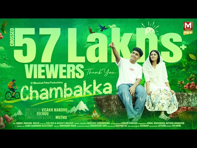 Chambakka | Eechu | Muthu | Visakh Nandhu | Official Video Song | Millennium Prime