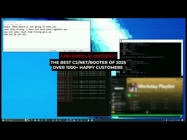 GORILLA BOTNET SHOWCASE | BEST IP STRESSER 2026 | BUY BOTNET BUY DDOS | DDOS ATTACK | BEST C2 DDOS