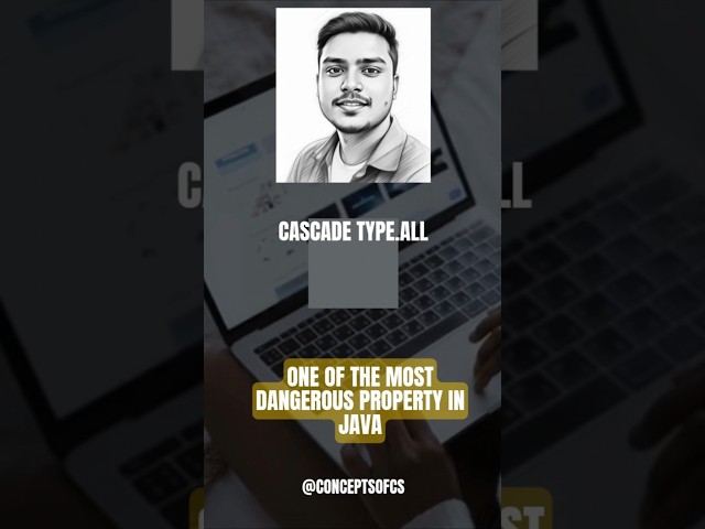 CASCADETYPE.ALL in JPA. @CodeWithHarry  #java #coding #viralshorts #trendingshorts #springboot